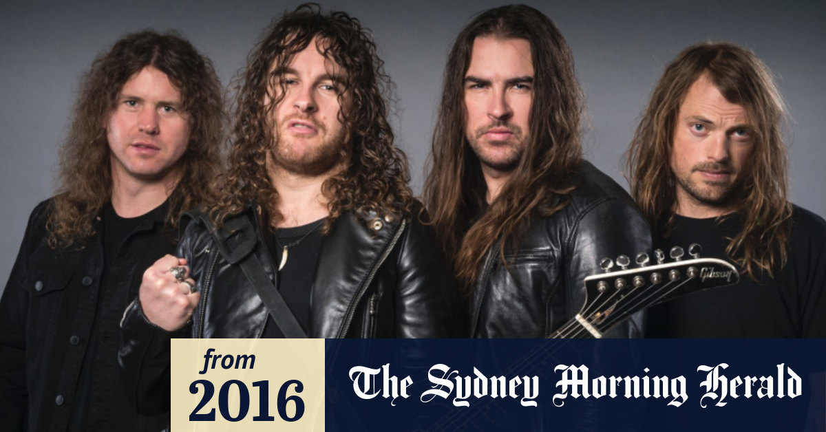 Airbourne loud and proud for Australian heavy rock